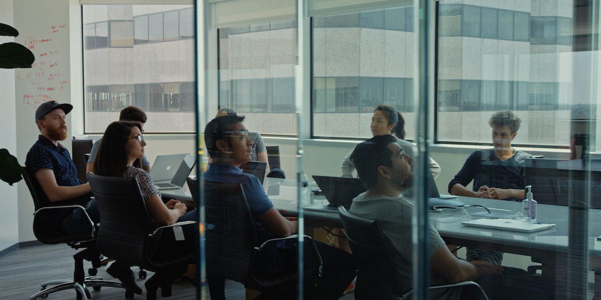 Photo of our team members